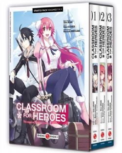 CLASSROOM FOR HEROES - THE RETURN OF THE FORMER BRAVE -  COFFRET DÉCOUVERTE TOMES 01 À 03 (FRENCH V.)
