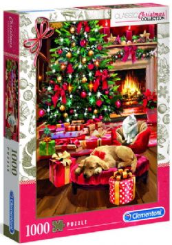 CLEMENTONI -  CHRISTMAS BY THE FIRE (1000 PIECES)