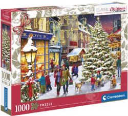 CLEMENTONI -  CHRISTMAS VILLAGE (1000 PIECES) -  CLASSIC CHRISTMAS COLLECTION