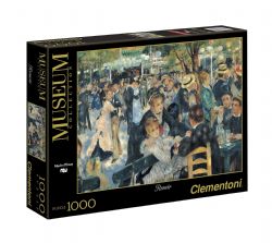 CLEMENTONI -  DANCE AT LE MOULIN DE LA GALETTE (1000 PIECES) -  MUSEUM COLLECTION