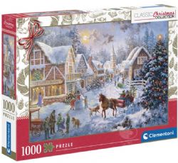 CLEMENTONI -  GETTING READY FOR CHRISTMAS (1000 PIECES) -  CLASSIC CHRISTMAS COLLECTION