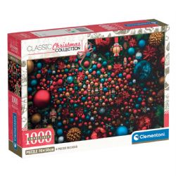 CLEMENTONI -  IMPOSSIBLE - CHRISTMAS VIBES (1000 PIECES) -  CLASSIC CHRISTMAS COLLECTION