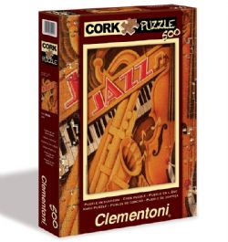 CLEMENTONI -  JAZZ (500 PIECES) -  CORK PUZZLE