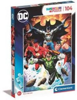 CLEMENTONI -  JUSTICE LEAGUE (104 PIECES)