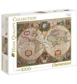 CLEMENTONI -  OLD MAP (1000 PIECES)