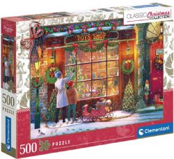 CLEMENTONI -  OLD TOY SHOP (500 PIECES) -  CLASSIC CHRISTMAS COLLECTION