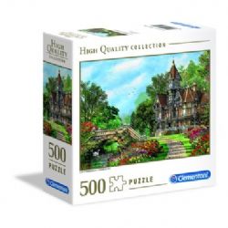 CLEMENTONI -  OLD WATERWAY COTTAGE (500 PIECES) -  SQUARE BOX