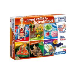 CLEMENTONI -  SCIENCE ET JEU - LE GRAND COFFRET DU SCIENTIFIQUE (FRENCH)