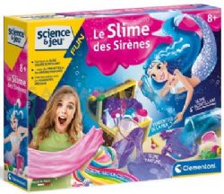 CLEMENTONI -  SCIENCE ET JEU - LE SLIME DES SIRÈNES (FRENCH)