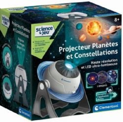 CLEMENTONI -  SCIENCE ET JEU - PROJECTEUR PLANÈTES ET CONSTELLATIONS (FRENCH)