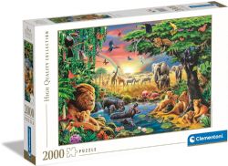 CLEMENTONI -  THE AFRICAN GATHERING (2000 PIECE)