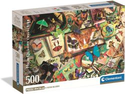 CLEMENTONI -  THE BUTTERFLY COLLECTOR (500 PIECES)