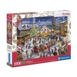 CLEMENTONI -  THE CHRISTMAS FAIR (1000 PIECES) -  CLASSIC CHRISTMAS COLLECTION