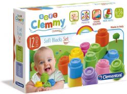 CLEMMY -  SOFT BLOCKS SET (12 PIECES)