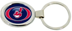 CLEVELAND INDIANS -  METAL KEYCHAIN