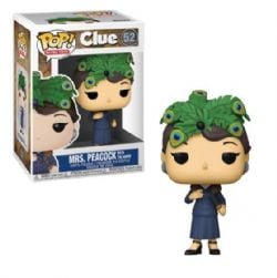 CLUE -  POP! VINYL FIGURE OF MISS PEACOCK WITH THE KNIFE (4 INCH) -  RETRO TOYS 52