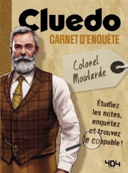 CLUEDO -  COLONEL MOUTARDE (FRENCH V.) -  CARNET D'ENQUÊTE