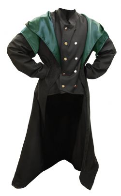 COAT -  SIGNATURE POLYESTER COAT - GREEN (LARGE)