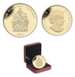 COATS OF ARMS OF CANADA -  COAT OF ARMS OF CANADA -  2014 CANADIAN COINS 14