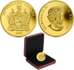 COATS OF ARMS OF CANADA -  COAT OF ARMS OF THE PRINCE EDWARD ISLAND -  2009 CANADIAN COINS 04