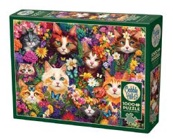 COBBLE HILL -  BLOOMING WHISKERS (1000 PIECES)