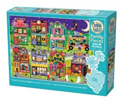 COBBLE HILL -  BOO TOWN (350 PIECES) -  FAMILY PIECES