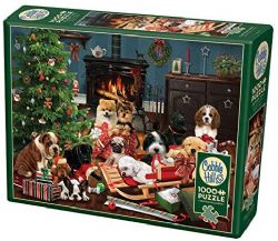 COBBLE HILL -  CHRISTMAS PUPPIES (1000 PIECES)