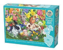 COBBLE HILL -  EASTER BUNNIES (350 PIECES) -  FAMILY PIECES