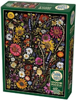 COBBLE HILL -  FLOWER PRESS : HAPPINESS (1000 PIECES)