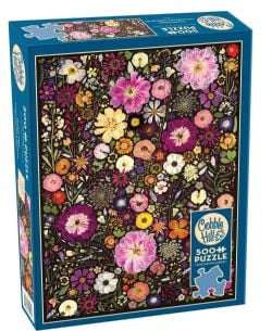 COBBLE HILL -  FLOWER PRESS: LITTLE HOLLOW & RED DAISY (500 PIECES)