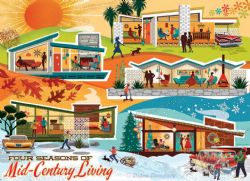 COBBLE HILL -  FOUR SEASONS OF MID-CENTURY LIVING (500 PIECES)