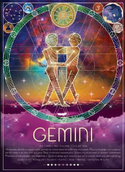 COBBLE HILL -  GEMINI (500 PIECES) -  ASTROLOGICAL SIGN