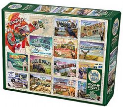 COBBLE HILL -  GREETINGS FROM CANADA (1000 PIECES)