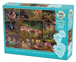 COBBLE HILL -  INTO THE WOODS (350 PIECES) -  FAMILY PIECES