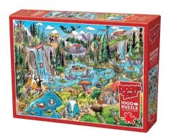 COBBLE HILL -  PORTAGE PANDEMONIUM (1000 PIECES) -  DOODLETOWN
