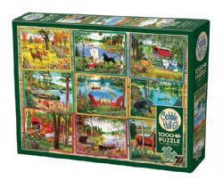 COBBLE HILL -  POSTCARDS FROM LAKE COUNTRY (1000 PIECES)