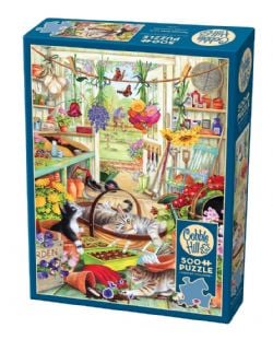 COBBLE HILL -  POTTING SHED CATS (500 PIECES)