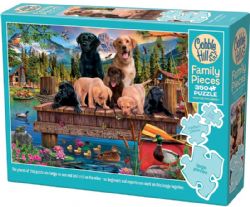 COBBLE HILL -  PUPS AND DUCKS (350 PIECES) -  FAMILY PIECES
