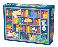 COBBLE HILL -  RAINBOW CATS (500 PIECES)