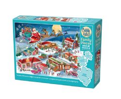 COBBLE HILL -  SANTA'S FLYBY (350 PIECES) -  FAMILY PIECES