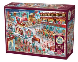 COBBLE HILL -  SANTA'S PARADE (2000 PIECES)