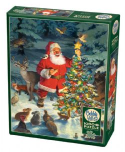 COBBLE HILL -  SANTA'S TREE (1000 PIECES) -  CHRISTMAS COLLECTION
