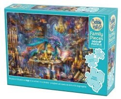 COBBLE HILL -  THE LIBRARY KEEPER (350 PIECES) -  FAMILY PIECES