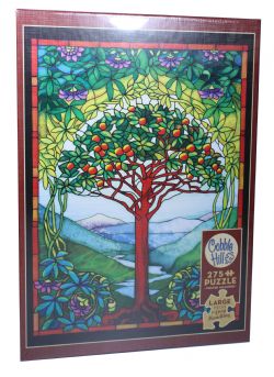 COBBLE HILL -  TREE OF LIFE STAINED GLASS (275 PIECES)