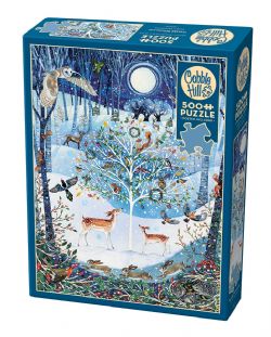 COBBLE HILL -  WINTER WOODLAND (500 PIECES)