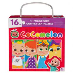 COCOMELON -  PUZZLE BUNDLE - FOUR PUZZLES IN ONE BOX