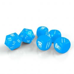 COHORS CTHULHU RPG -  ATLANTEAN CRYSTAL DICE PACK 2D20