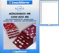 COIN BOXES -  BOX FOR COINS WITHOUT DIVISIONS