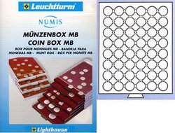COIN BOXES -  COIN BOX FOR 30 COINS OF 33 MM IN CAPSULES