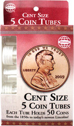 COIN TUBES FOR CENTS